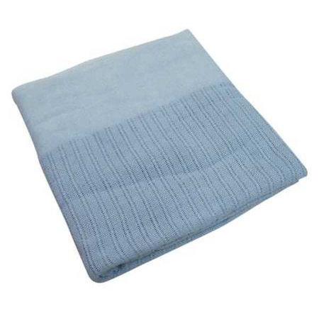 Thermal Blanket, Twin, 66x90 In., Blue MPN:X51002