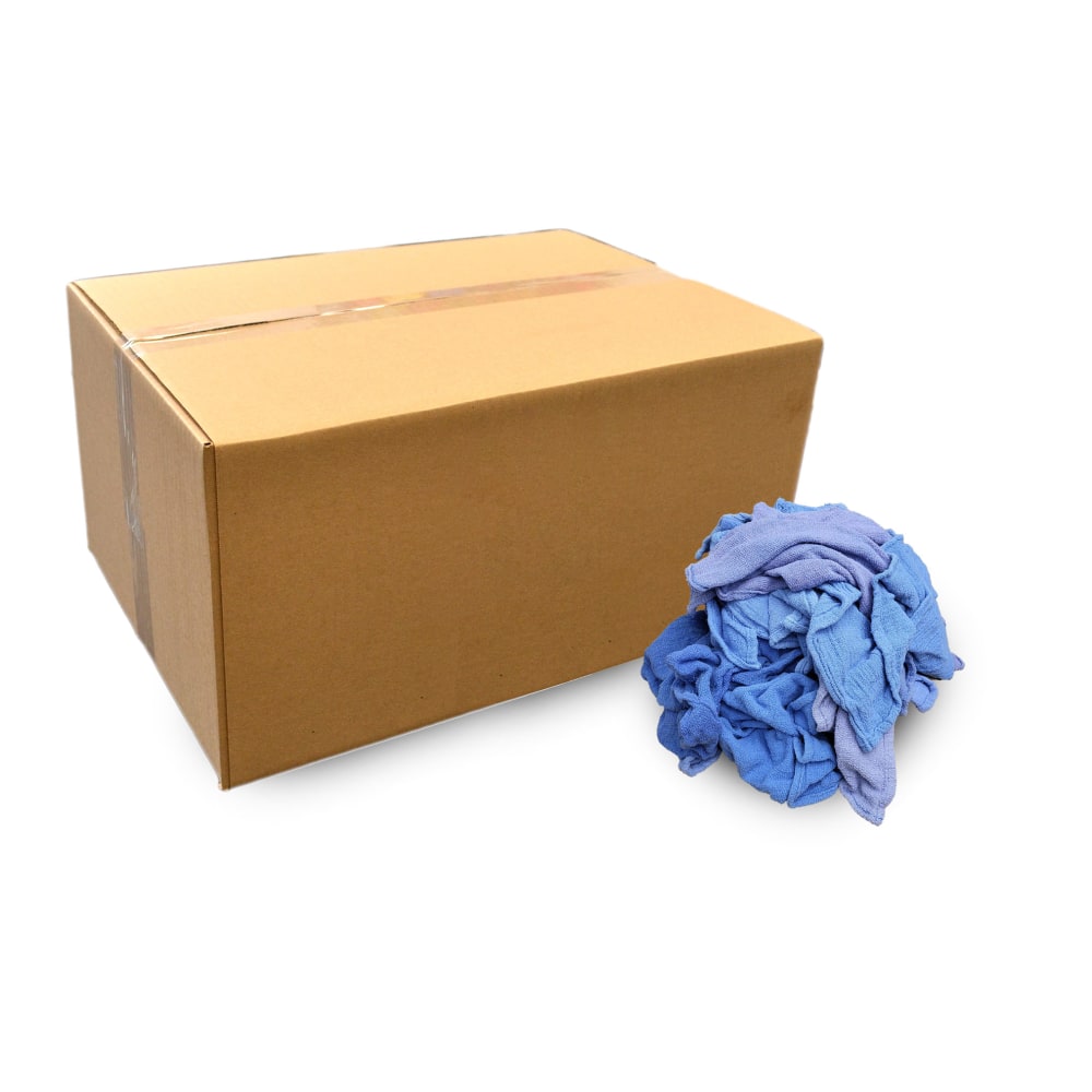 Pro-Clean Basics Huck Towels, Assorted Sizes, Blue, 25-Lb Pack Of Towels MPN:99000-25