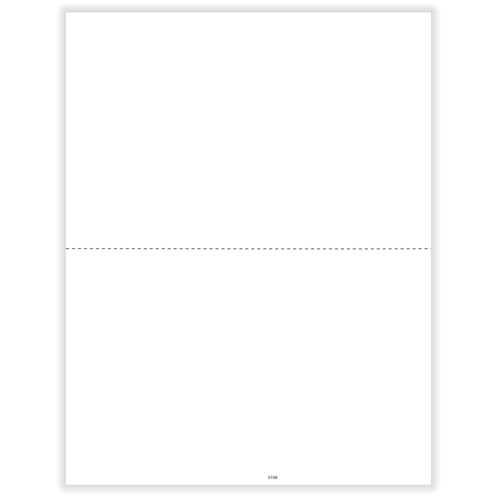ComplyRight 1099-MISC Blank Tax Forms, 2-Up, 8-1/2in x 11in, Pack Of 100 Forms, 51085025 MPN:51085025