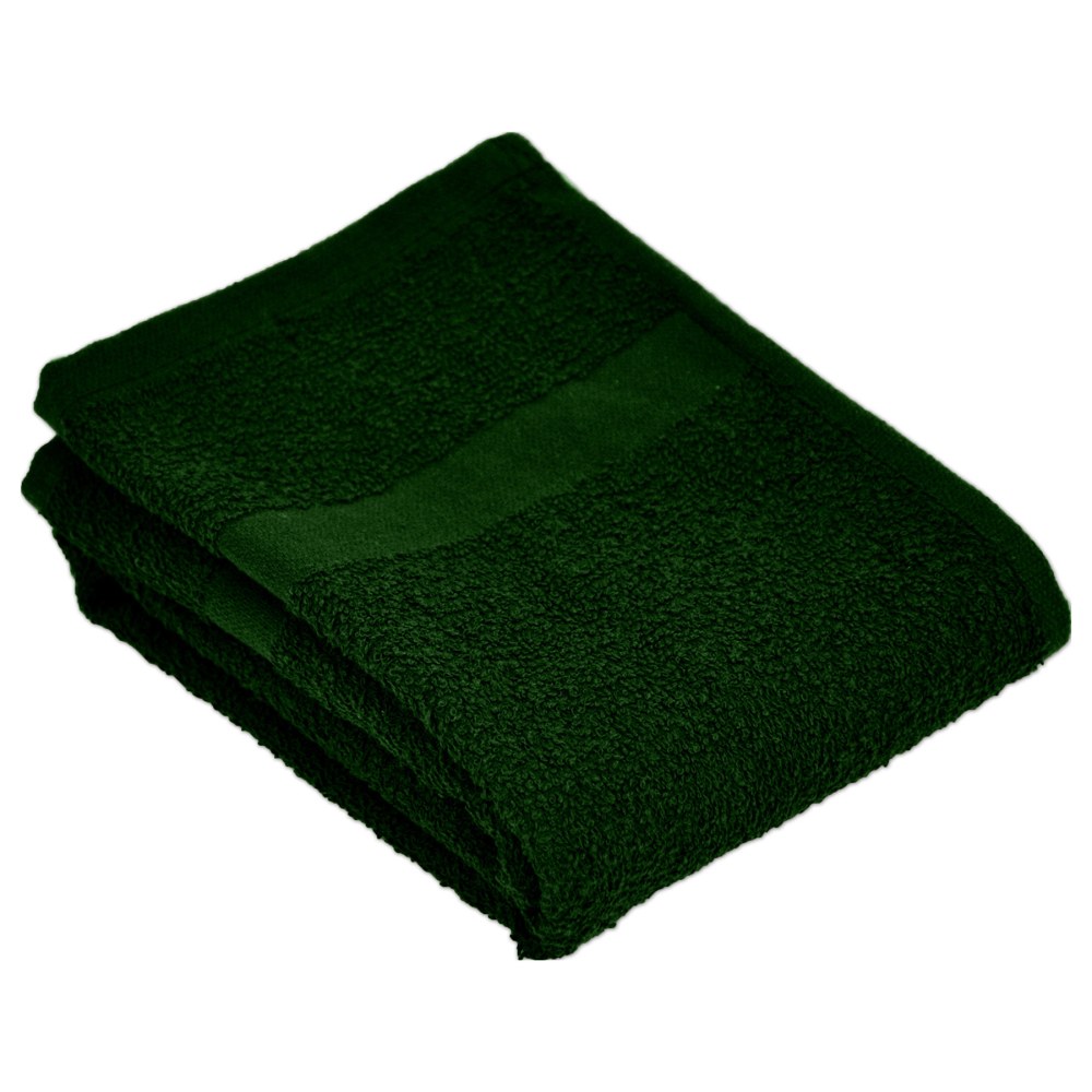 Valu Hand Towels, 16in x 27in, Green, Pack Of 12 Towels MPN:71627-12