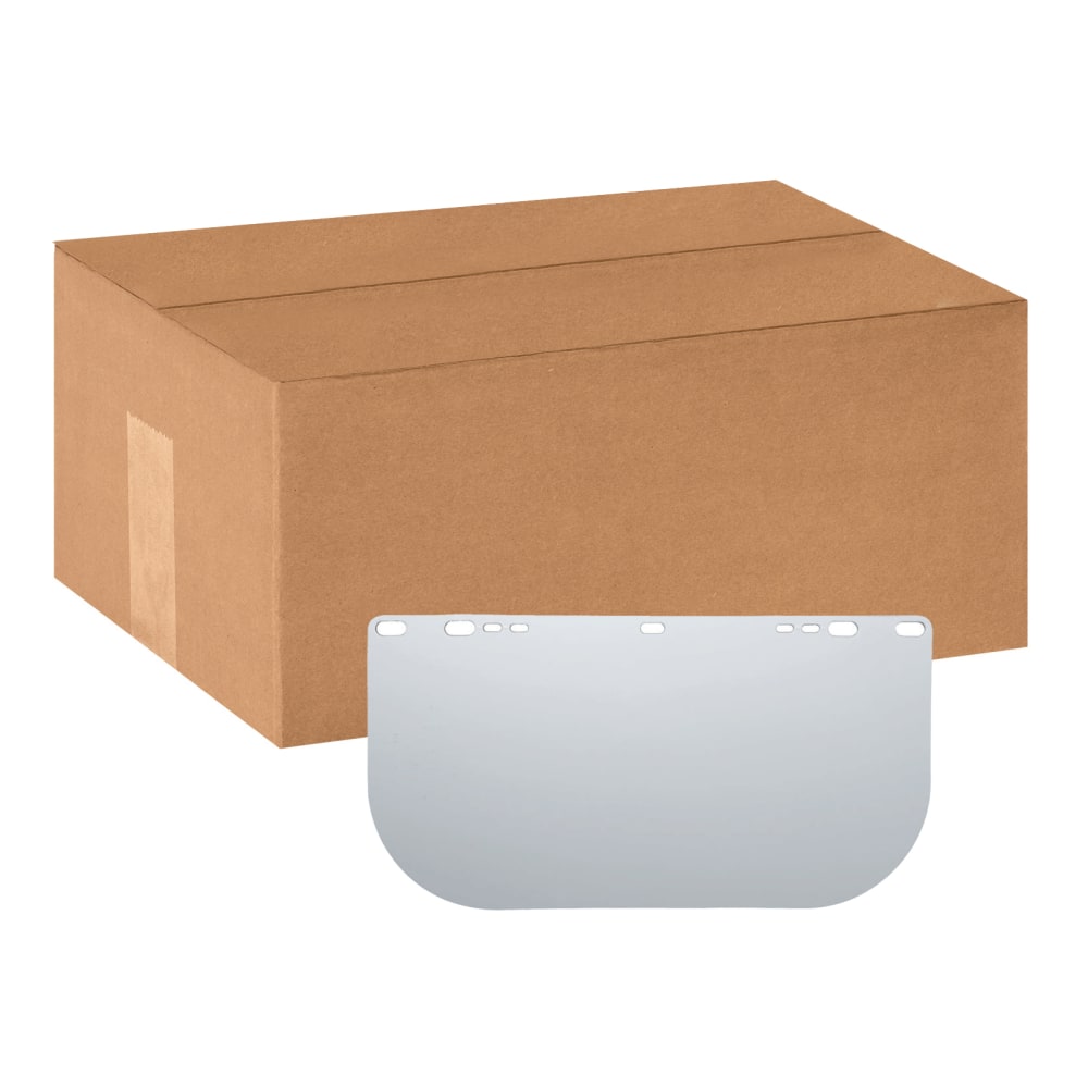 Jackson Safety F20 Polycarbonate Face Shields, 15 1/2in x 8in, Clear, Case Of 36 MPN:30706