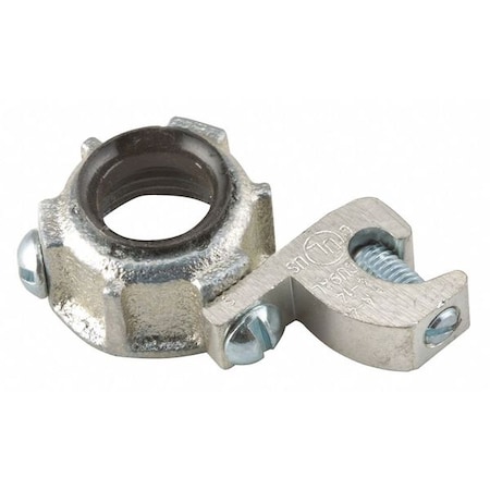 Conduit Fitting Bushing, 3/4 in, Threaded, Iron, Zinc Plated MPN:1213