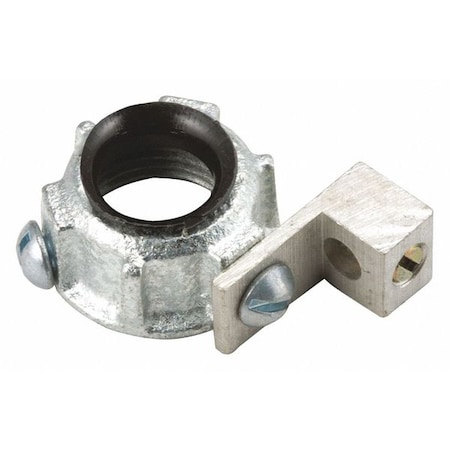 Conduit Fitting Bushing, 1 in, Threaded, Iron, Zinc Plated MPN:1224