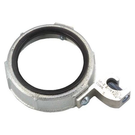 IMC Bushing, 1 in, Threaded, Iron, Zinc Plated, Gray MPN:1264DC