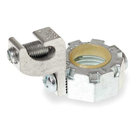 IMC Bushing, 3 in, Threaded, Iron, Electro Zinc Plated, Gray MPN:1292RAC