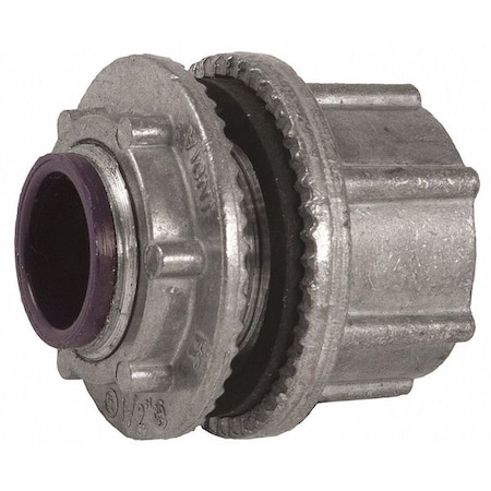 IMC Grounding Hub, 2 in, Threaded, Zinc Alloy, Zinc Plated, Gray MPN:1708
