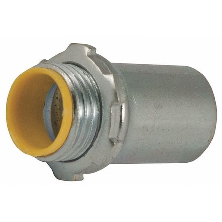 EMT Grounding Connector, 1/2 in, Steel, Zinc Plated MPN:1992