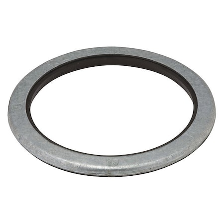 Conduit Fitting Reducing Washer, 1 in, Liquid-Tight, Neoprene, Electro Zinc Plated MPN:2454