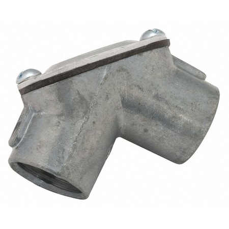 IMC Coupling, 1/2 in, Threaded, Zinc, Zinc Plated, Silver MPN:2652