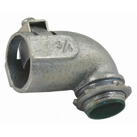 Conduit Fitting Connector, 3/4 in, Saddle, Steel, Zinc Plated MPN:3203DB