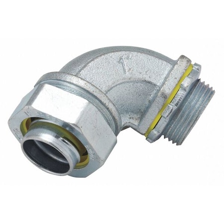 Liquidtight Connector, 90 deg., 4