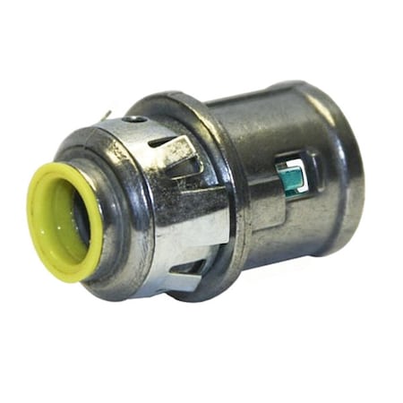 AC Connector, 3/8 in, Push-In, Die Cast Zinc, Red MPN:40RAC