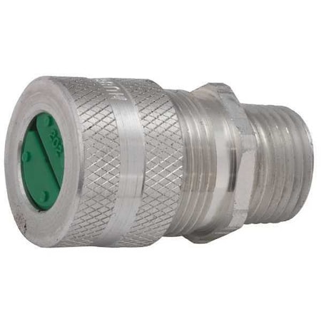 Cord Connector, Silver, 7/8