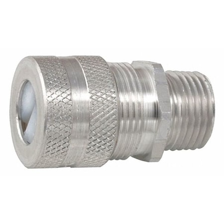 Conduit Fitting Grounding Connector, 1/2 in, Liquid-Tight, Aluminum MPN:4899-9