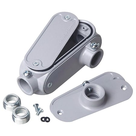 Conduit Outlet Body, Alum, Trd Sz 3/4in MPN:UCB075