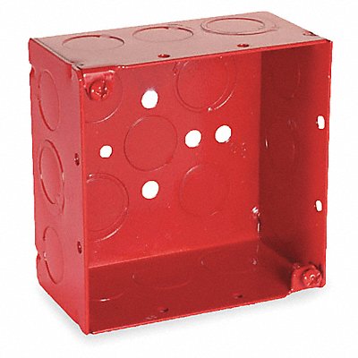 Electrical Box Square 30.3 cu in Red MPN:911-3