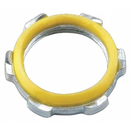 Sealing LockNut for Threaded RMC/IMC, NOVAL Accessory, Zinc Plated Steel MPN:1202