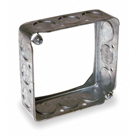Extension Ring, 2 Gangs, Steel, Square Box Type MPN:201