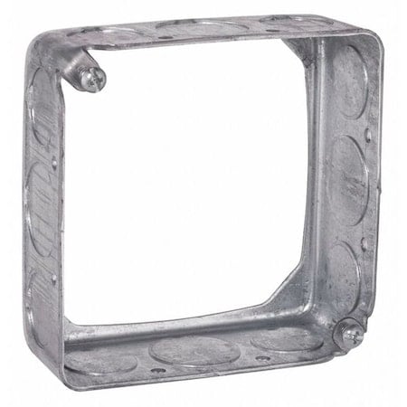Electrical Box Hardware, 22.5 cu in, Square Box Type, Steel MPN:204