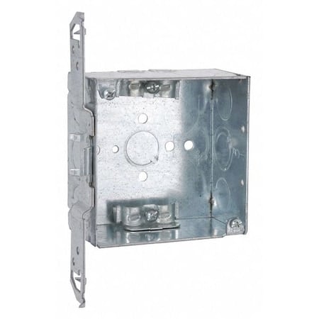 Electrical Box, 30.3 cu in, Square Box Type, Steel, Square Shape MPN:240