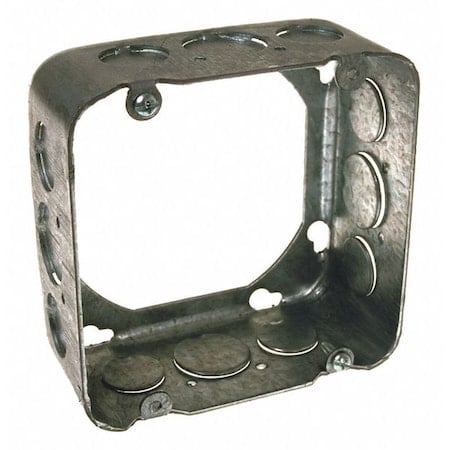 Extension Ring, 2 Gangs, Galvanized steel, Square Box Type MPN:262