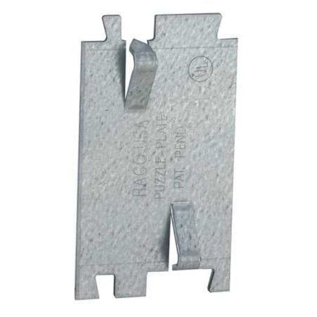 Cable Protection Plate, Pre-Galvanized Steel, Partition Box Type MPN:2712R