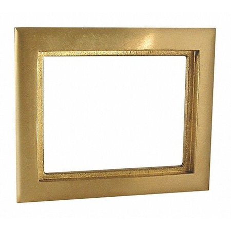 Box Cover, 1 Gang, Brass, Single Receptacle Cover Type MPN:6292