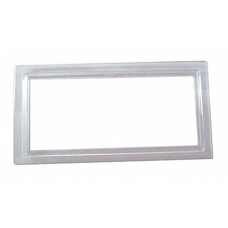 Box Cover, 3 Gang, Polycarbonate, Single Receptacle Cover Type MPN:6297