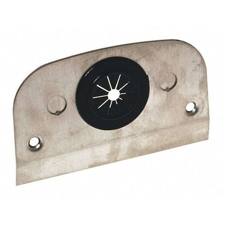Service Pedestal Telephone Face Plate, Stainless Steel, Plates Box Type MPN:6311