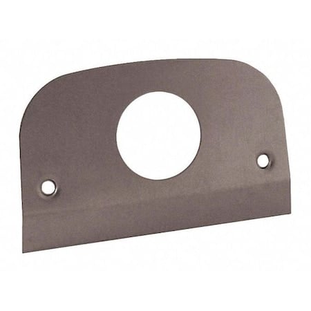 Service Pedestal Single Receptacle Face Plate, Stainless Steel, Plates Box Type MPN:6312