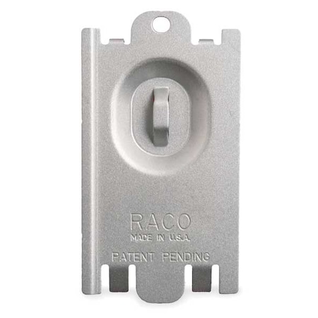 Box Cover, Masonry Box Type, 1 Gang, Galvanized Steel, Blank Cover Type MPN:701FG