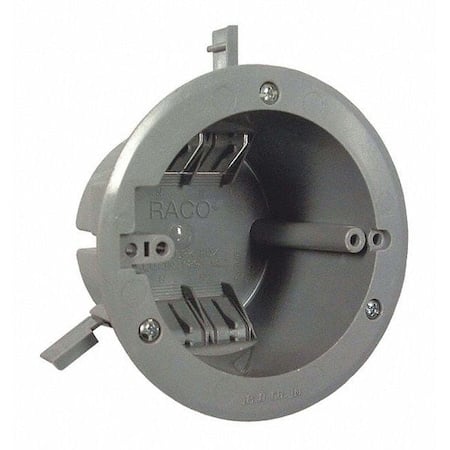 Electrical Box, 18 cu in, Round Box Type, Steel, Round Shape MPN:7122RAC