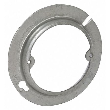 Electrical Box Cover, Round, Steel MPN:732