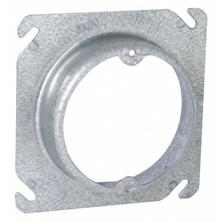 Electrical Box Cover, Square, Steel MPN:757