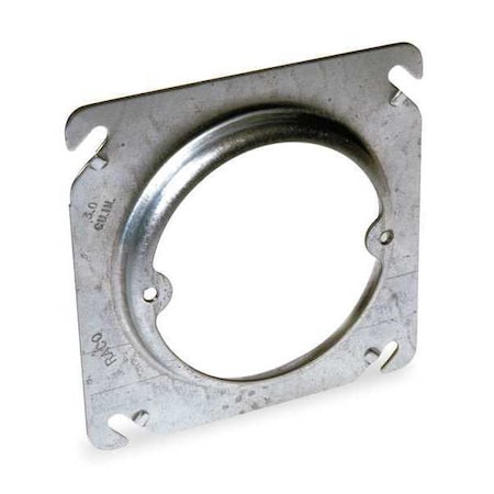 Fixture Cover, 1 Gang, Galvanized Zinc, Square Box Type MPN:767
