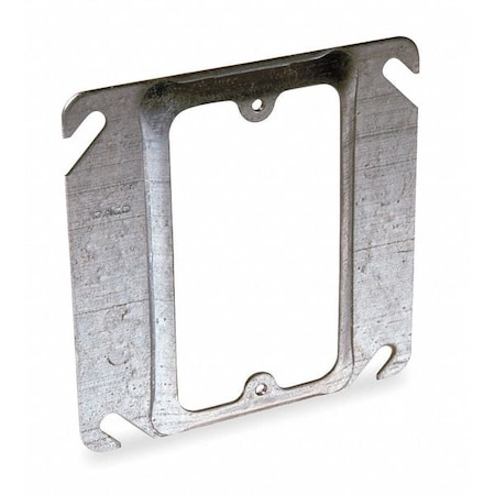 Mud Ring, 1 Gang, Galvanized Zinc, Square Box Type MPN:772