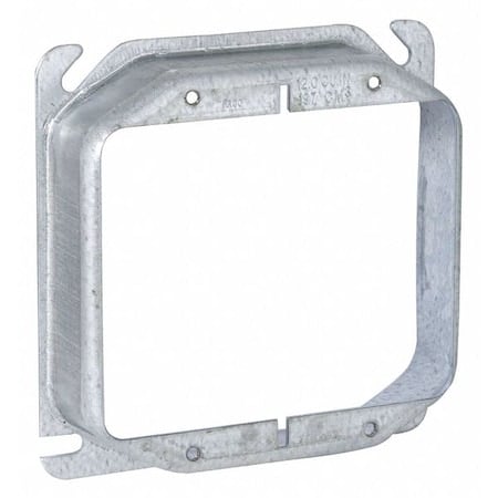 Mud Ring, 2 Gangs, Square Box Type MPN:780