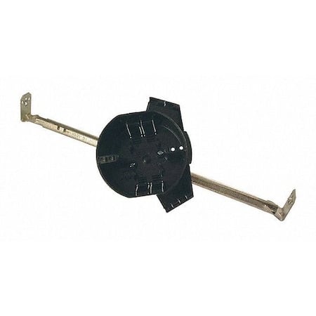 Electrical Box, 18 cu in, Ceiling Box Type, Steel, Round Shape MPN:7825