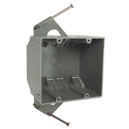 Electrical Box, 32.5 cu in, Cable Box Type, 2 Gangs, PVC, Rectangular Shape MPN:7835RAC