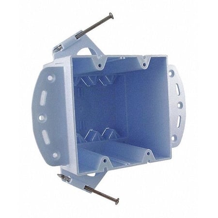 Electrical Box, 48 cu in, Outlet Box Type, 2 Gangs, Rectangular Shape MPN:7848RAC