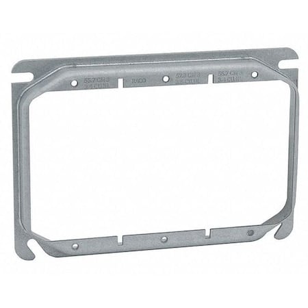 Mud Ring, 3 Gangs, Steel, Floor Box Type MPN:792