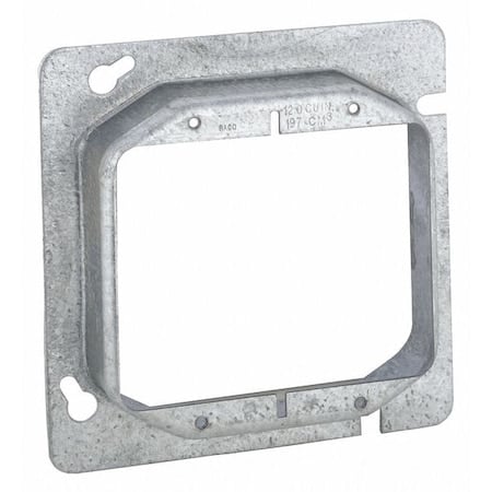 Mud Ring, 2 Gangs, Square Box Type MPN:819
