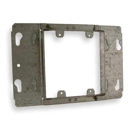 Box Cover, Square Box Type, 2 Gang, Galvanized Steel, Blank Cover Type MPN:821