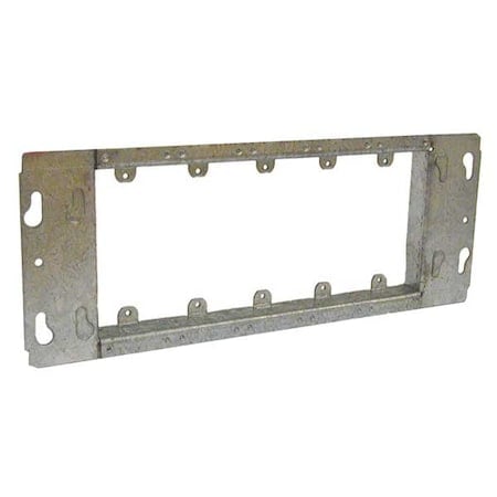 Box Cover, Square Box Type, 5 Gang, Galvanized Steel, Blank Cover Type MPN:824