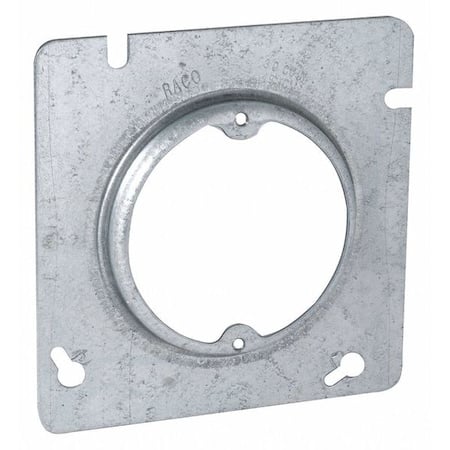 Electrical Box Cover, Square, Steel, Raised Cover MPN:829