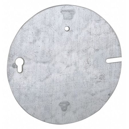 Electrical Box Cover, Round, Steel MPN:892