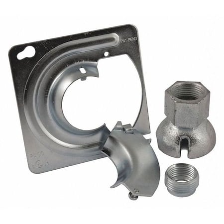 Electrical Box Cover, Square, Steel MPN:897KH