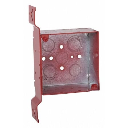 Electrical Box, 30.3 cu in, Square Box Type, Steel, Square Shape MPN:911-4