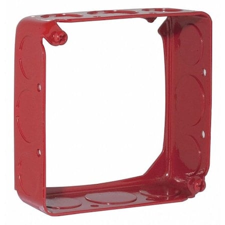 Electrical Box Hardware, 22.5 cu in, Square Box Type, Steel MPN:911-6