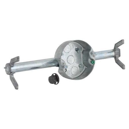Bracket, 0 Gangs, Steel, Electrical Box Type MPN:936